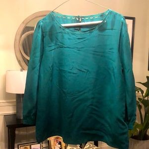 J. crew size 12 green blouse